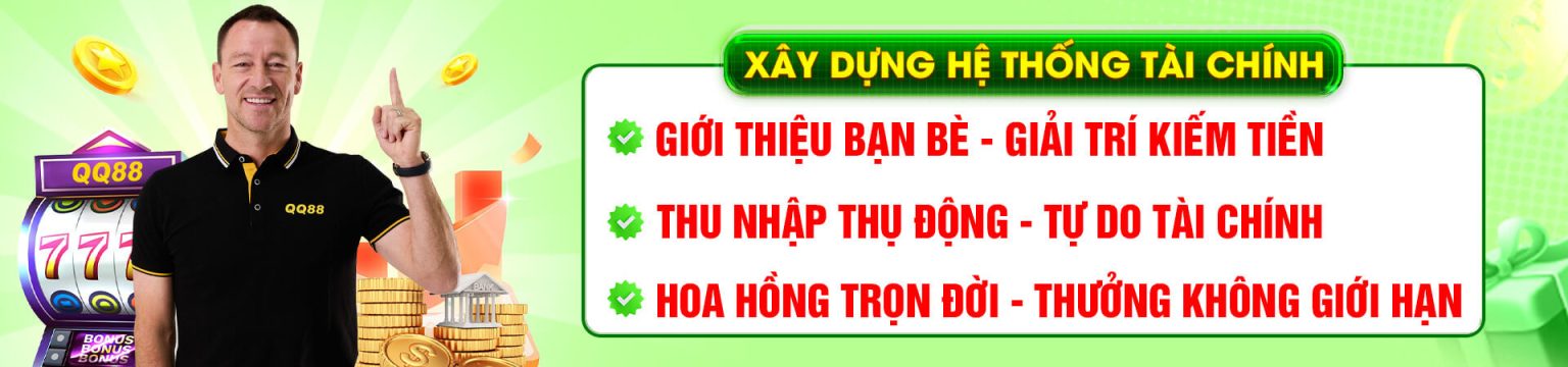 Banner khuyến mãi QQ88 trên asikqq88 co